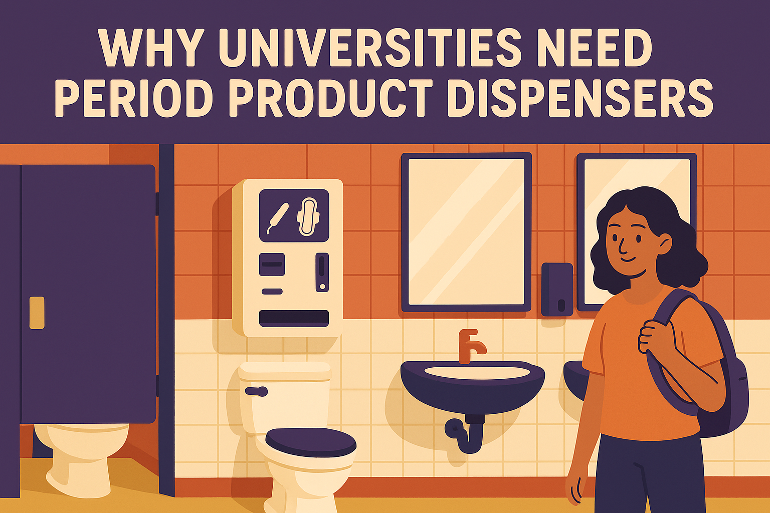 Why Universities Need Period Product Dispensers