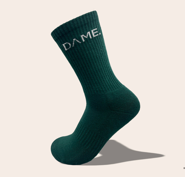 DAME sock on foot