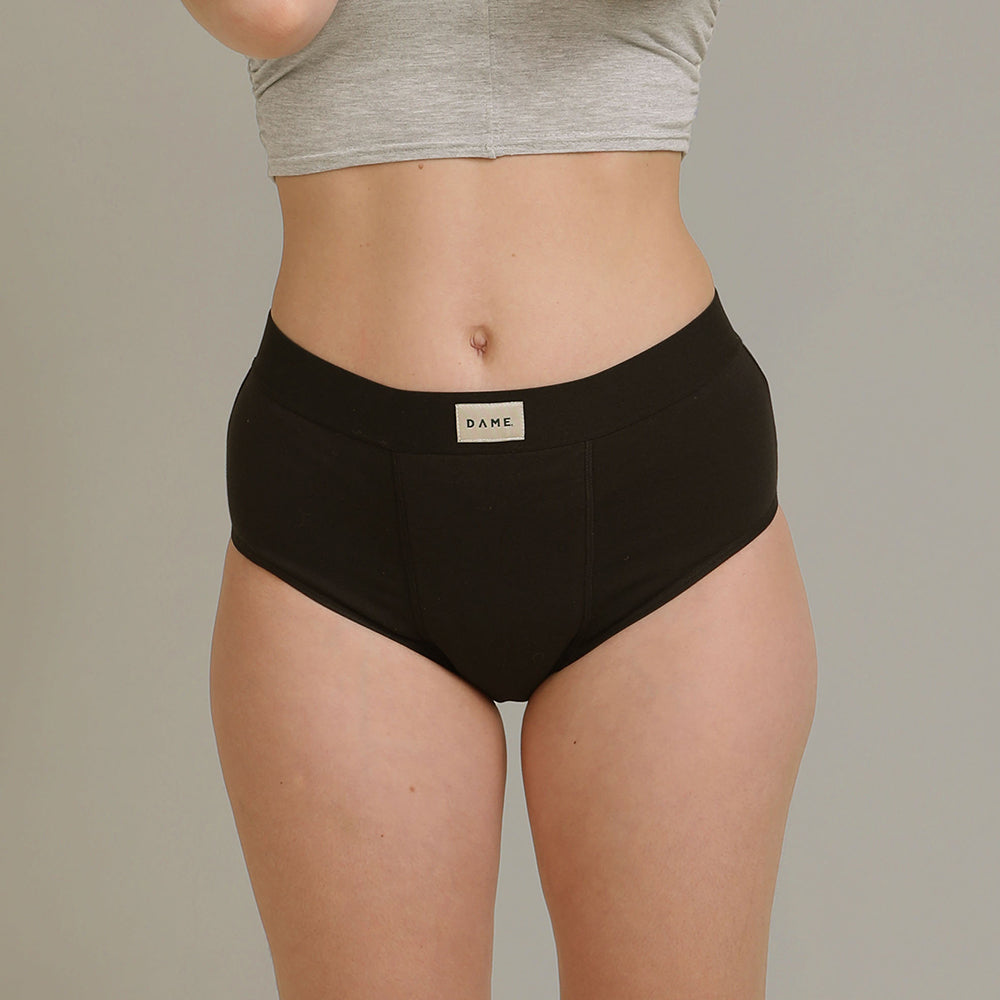 The High Waisted Period. in Sporty Stretch For Heavy Flows – The Period  Company